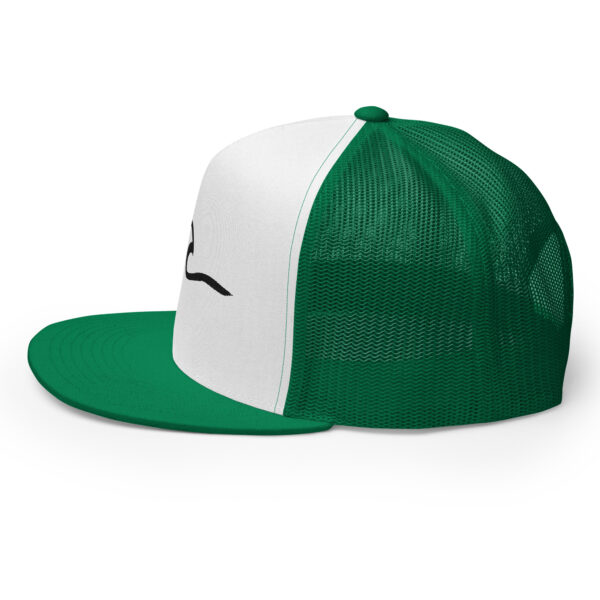Sun Yearround Green Flash Trucker Hat: Cool Blend, Secure Fit, Perfect Beach Companion - Image 4