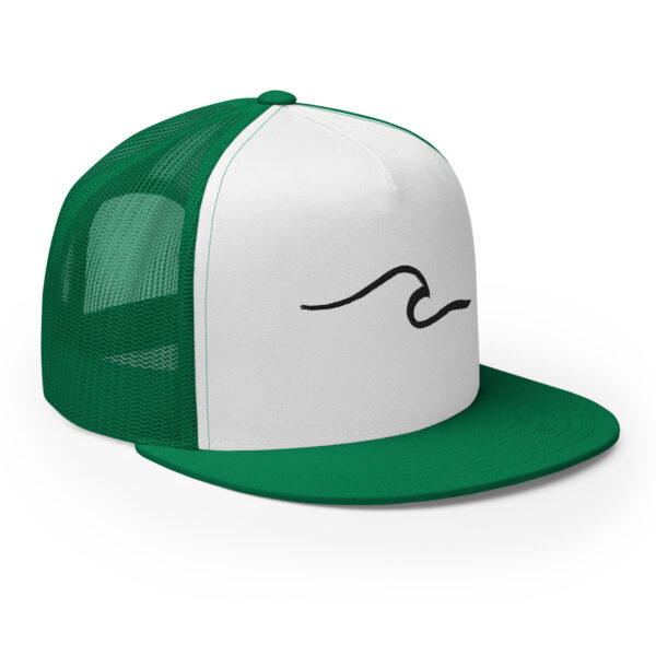 Sun Yearround Green Flash Trucker Hat: Cool Blend, Secure Fit, Perfect Beach Companion - Image 7