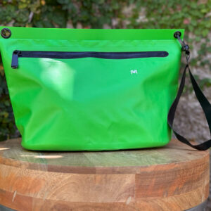 Sun Yearround Waterproof Pouch with Splash-Proof Zipper - Green Logo