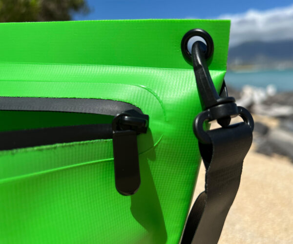 Monstera Waterproof Pouch with Splash-Proof Zipper - Green - Image 4
